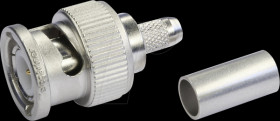 100023503 BNC crimp connector, 75 ohms, G13/G50
