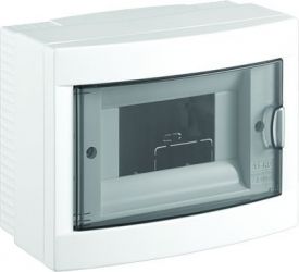 Rozdzielnica natynkowa 1- rzędowa 8-modułowa