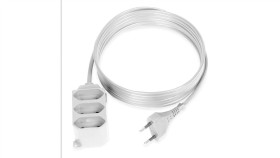 Przedłużacz 3-Gniazda Euro B/U 2,5A, 250V Omyp 2X0,75 T-10943