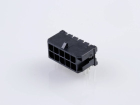 Molex Listwa kołkowa, męska, do wbudowania, standardowa Ilość pinów 10 Wymiary siatki: 3 mm 430451021 1 szt. paleta