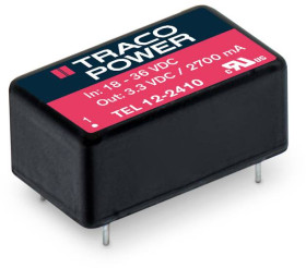 Przetwornica DC/DC TracoPower TEL 12-1212 12 V/DC 1 A 12 W