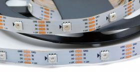 Taśma LED RGB WS2815, 12V, biała, 30/m, IP30
