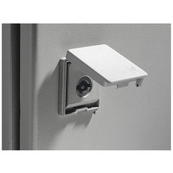 Rittal 2476100 SZ Lock Cover Sealable 2pcs Polyamide Grey For Cabinets