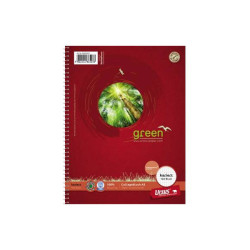 Ursus 608592020 Classic Notepad A5 Red Squared 160 sheets