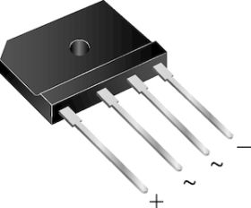 GSIB1560 Single-Phase Single In-Line Bridge Rectifiers