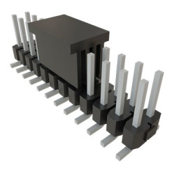 Listwa stykowa PCB 24-pinowe TSM raster: 2.54 mm Pionowy 2-rzędowe Samtec Powierzchnia495 V Bez osłony