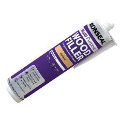 Ronseal 33365 Multipurpose Wood Filler Cartridge Natural 310ml