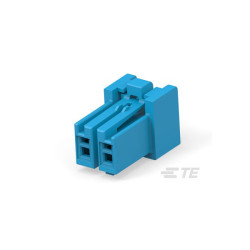 TE Connectivity 2420266-2 Unshrouded Female Socket 2P Blue HCI 4.0 Pitch
