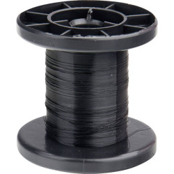 Donau LD15-1 Black Enamel-Coated Copper Wire &#xD8;0.15mm 100m Solderable 350&#xB0;C