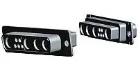 D-Sub socket, 9 pole, 9W4, straight, crimp connection, 212502-1