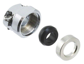 Zacisk kablowy Hirose M16 x 0.75 13 Stop aluminium, mosiądz, stop cynku Proste