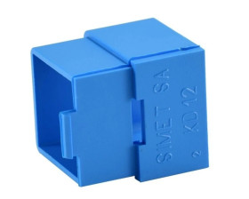 Króciec dystansowy 22x22mm do puszek szeregowych niebieski KD12 37088003 /50szt./