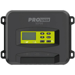 ProUser 18283 SCP50 Charge Controller 12-48V 50A Efficient PWM Tech