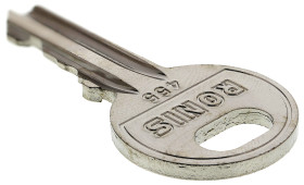 Kluczyk przełącznika kluczykowego, Przycisk 455, do uzytku z: Seria XY2C