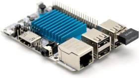 Libre Computer Le Potato AML-S905X-CC with Heatsink and WiFi 4 - 2GB / Libre Blue