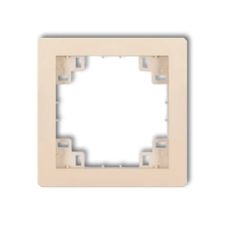 Ramka pośrednia beżowy 1DRP