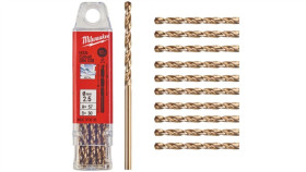 Wiertło Do Metalu Kobaltowe Walcowane Hss-G Co 2,5X30/57Mm 1/4 Hex Red Cobalt...