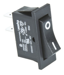 Przełącznik kołyskowy Wł.-wył. Nie 10 A SPST Czarny TE Connectivity
