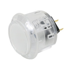 Arcade Button - 30mm Translucent Clear