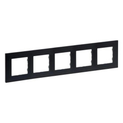 Niloe Step Ramka pięciokrotna 5x stal szczotkowana 863995