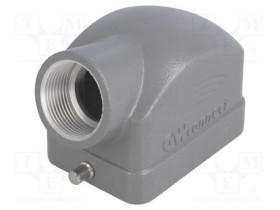 Obudowa do złączy HDC rozmiar 6B na przewód kątowe M25 metal 93601-0914