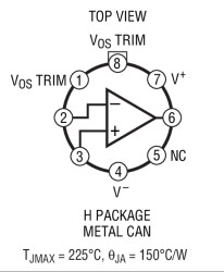 Low Noise 200°C Op Amp