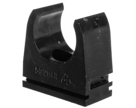 Uchwyt UV fi20mm czarny 5320HF FB /100szt./