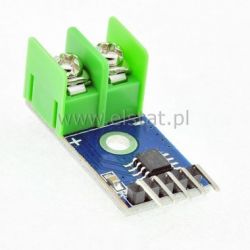 Miernik temperatury MAX6675 z sondą typu K 400stC