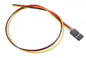 KABEL ZENSKI 2PIN 2.54->POJ KABLE L=40CM