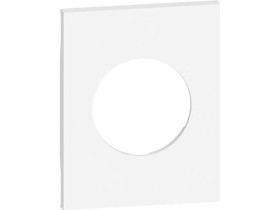 LIVING NOW Plakietka gniazda 2P+Z schuko - 3 moduły - biała KW04M3 LEGRAND