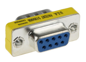 Switchcraft Adapter D-Sub z typu 9-stykowe D-Sub Męski na typ D-Sub z 9 stykami Męski Żeńskie Żeńskie
