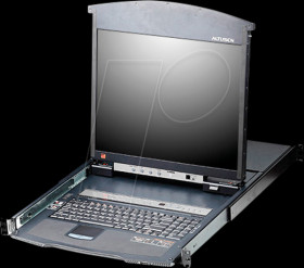 KL1508AN D 19-inch KVM console, 19" TFT with keyboard DE
