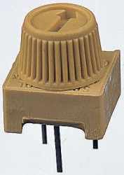 Potencjometr dostrojczy 2kΩ THT 0.5W Regulacja górna 8,38 mm