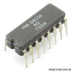 DAC08AQ QJM38510/11302SEA 8Bit DAC DIP16C PMI