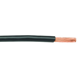 Przewód jednożyłowy linkowy 1.32 mm² Czarny Alpha Wire PVC 16 AWG 300 V dł. 305m 26/0,25 mm +105°C Lista UL