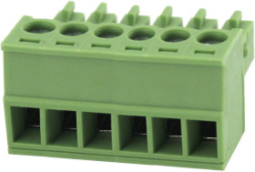 Degson 15EDGK-3.81-08P-14-00AH Obudowa złącza pin męskiego na kabel, wire-to-board, piny: 5, 8 A, 1 szt.