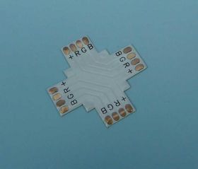 ROZG.DO TAŚM LED 10mm RGB 'KRZYŻAK'