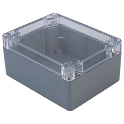 CamdenBoss 7300-311C ABS Case Clear Lid 115 x 90 x 55mm 7300 Series