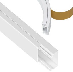 Kanał Kablowy Korytko Elektroinstalacyjne MKI 15/32 mm z Taśmą Biały 2 m