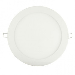 Panel LED ART SLIM podtynkowy okrągły 30cm, 25W, 1750lm, AC80-265V, 3000K - biała ciepła