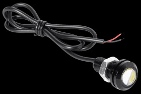 Opencircuit Red Eagle Eye led 18mm 12V - Black housing