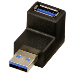 LINDY 71260 Adapter USB 3.2 1st Gen USB 3.0 A Connector to Port Adapter
