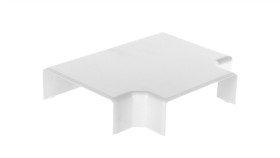 Pokrywa Odgałęźna Ekd 120X40mm Biała 8584