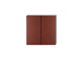 Klawisze podwójne do wyłączników DECO FLEXI (komplet dwóch sztuk) brązowy metalik 9DKL-2 KARLIK