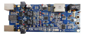 Zestaw badawczo-rozwojowy – zarządzanie zasilaniem STMicroelectronics Płytka ewaluacyjna Bezpieczeństwo i ochrona
