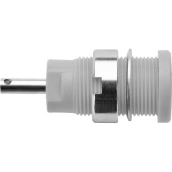 Sch&#xFC;tzinger DI SEB 6525 Ni/GR Safety Socket Grey 1pc