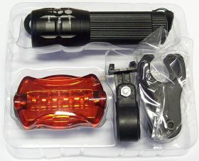 KOMPLET ŚWIATEŁ DO ROWERU