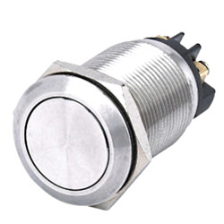 Nasadka przełącznika Chwilowy DPST średnica wycięcia 19.2mm, montaż panelowy RS PRO