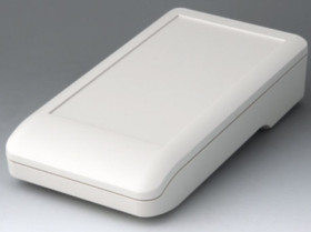 ABS/PC enclosure, (L x W x H) 206 x 110 x 47 mm, gray white (RAL 9002), IP41, A9007117