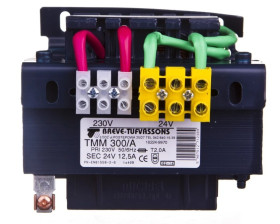 Transformator 1-fazowy bezpieczeństwa TMM 300/A 230/ 24V 12,5A, Ta 40, 16224-9970